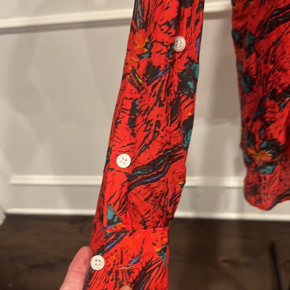 EMILY PHILLIPS NASHVILLE USA BUTTON UP SHIRT SZ 4 #1452 - Picture 3 of 8